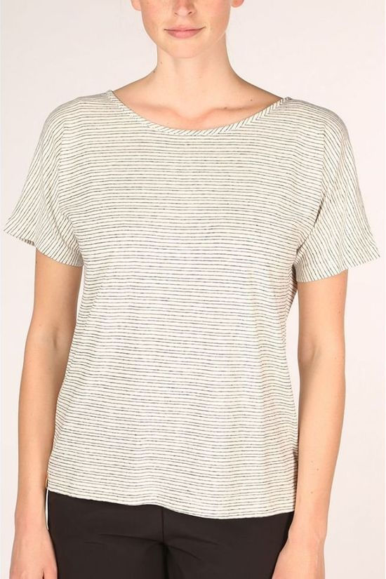 Tentree T-Shirt Icefall White/Black