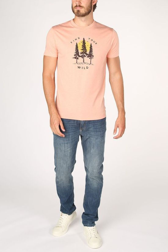Tentree T-Shirt Your Wild Classic light red