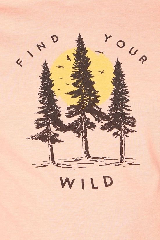 Tentree T-Shirt Your Wild Classic light red