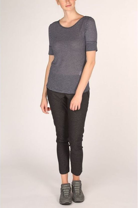 CMP T-Shirt Unlimitech Stripe dark blue
