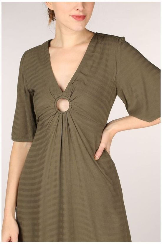 Pepe Jeans Robe Alina mid khaki