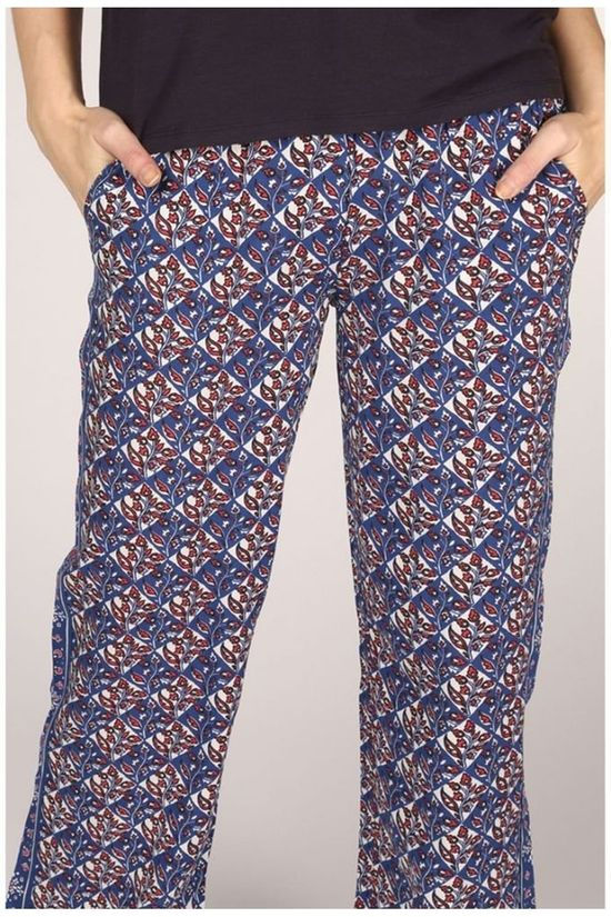 Pepe Jeans Broek Lenny mid blue/mid red