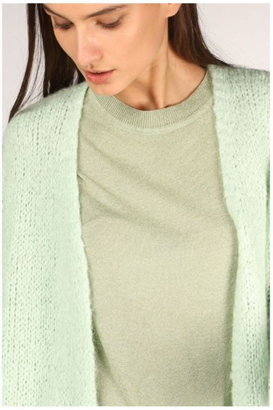 FRNCH Cardigan Lauria light green