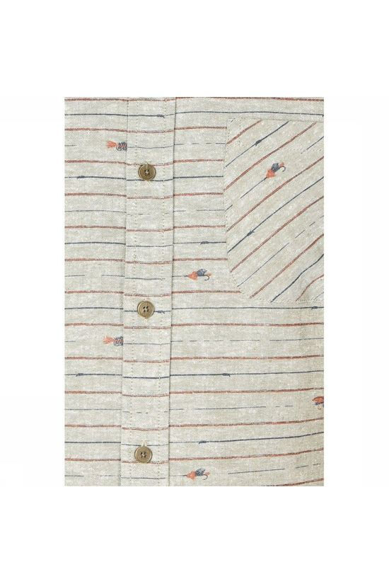 United by Blue Hemd Allday Chambray Taupe