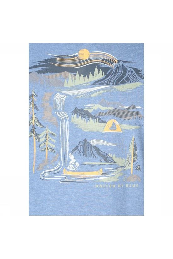 United by Blue T-Shirt 55/45 River Bend Ss blue