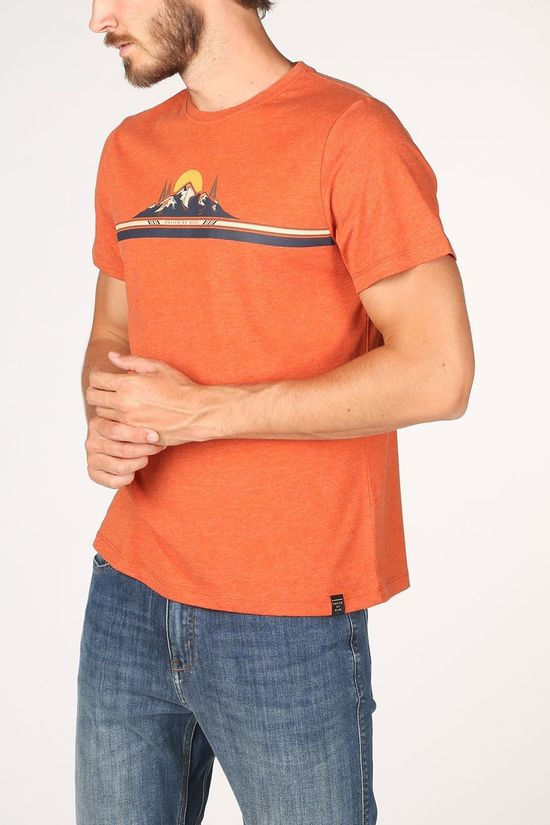 United by Blue T-Shirt 55/45 To The Mountains Orange