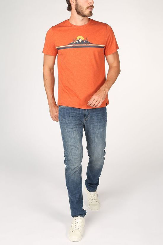 United by Blue T-Shirt 55/45 To The Mountains Orange