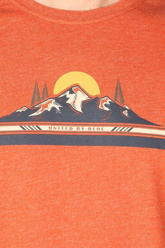 United by Blue T-Shirt 55/45 To The Mountains Orange
