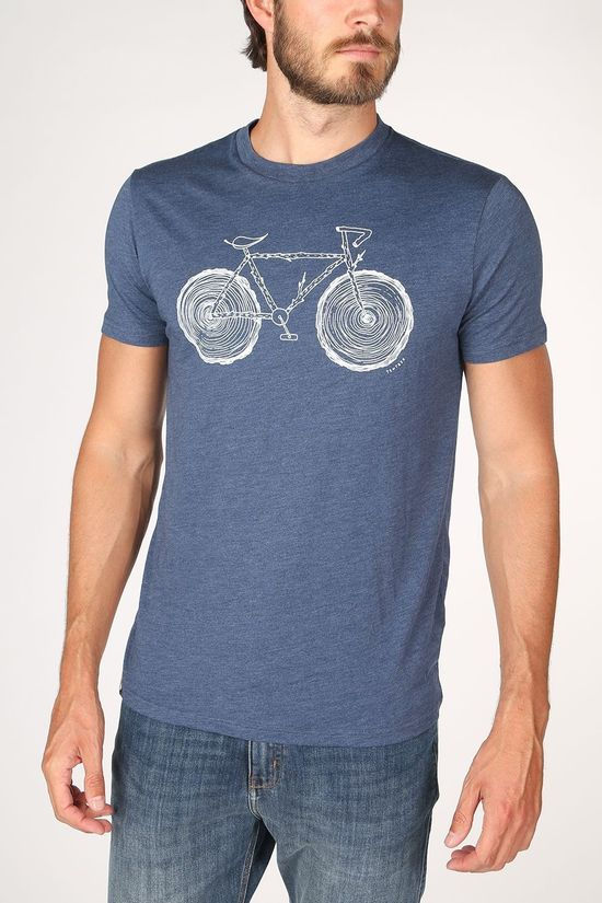 Tentree T-Shirt Elms Navy Blue
