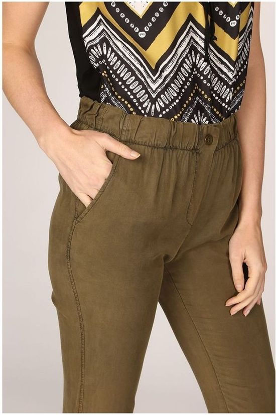 La Fée Maraboutée Broek Fc3541 mid khaki