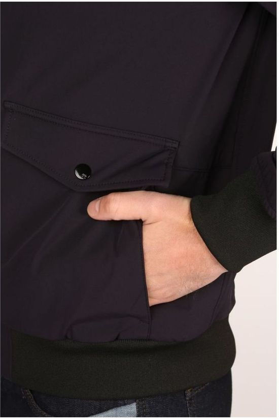 Scotch & Soda Jas Classic Bomber dark blue