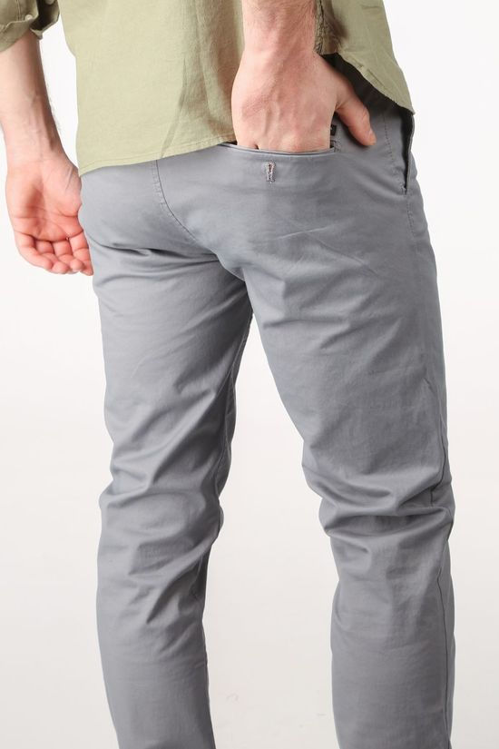 Scotch & Soda Pantalon Stuart mid grey