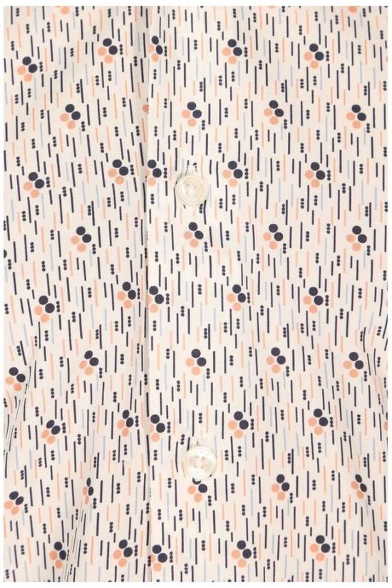 Ben Sherman Hemd 2001-Sh0059098 White/Ass. Geometric