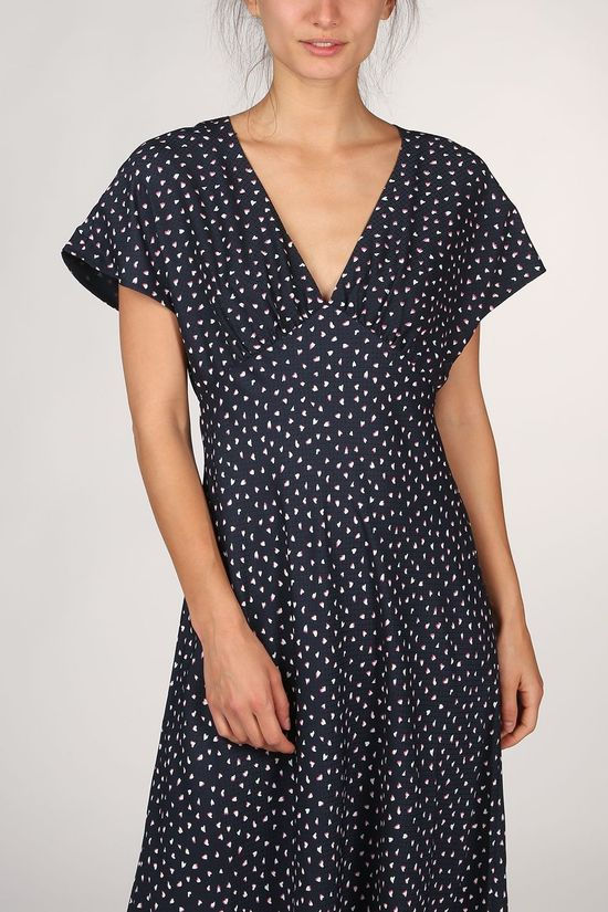 Pepe Jeans Robe Sara Navy Blue/Off White