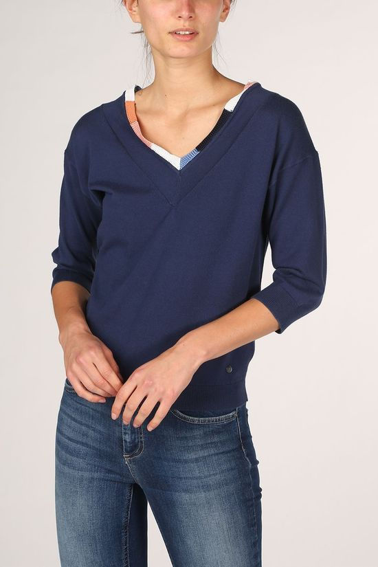 Terre Bleue Pull Madou dark blue