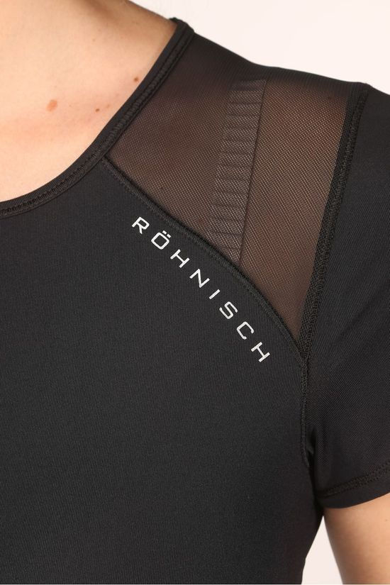Röhnisch T-Shirt Asta Mesh Tee Black