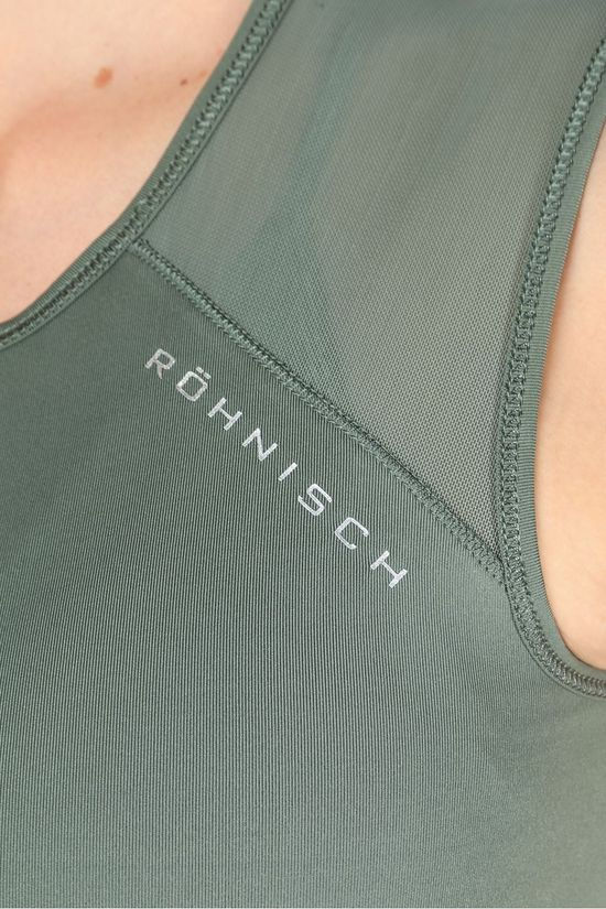 Röhnisch Top Asta Mesh Singlet mid green