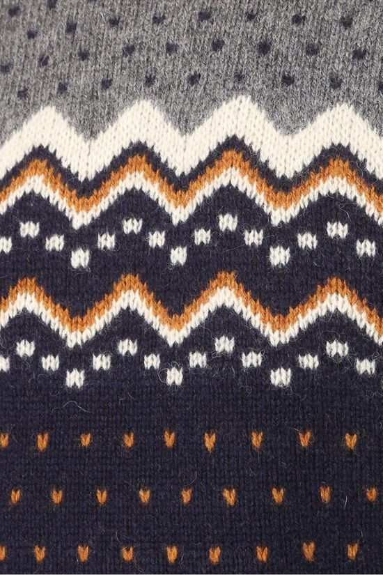 Fjällräven Pull Ovik Knit Navy Blue/Assorted / Mixed