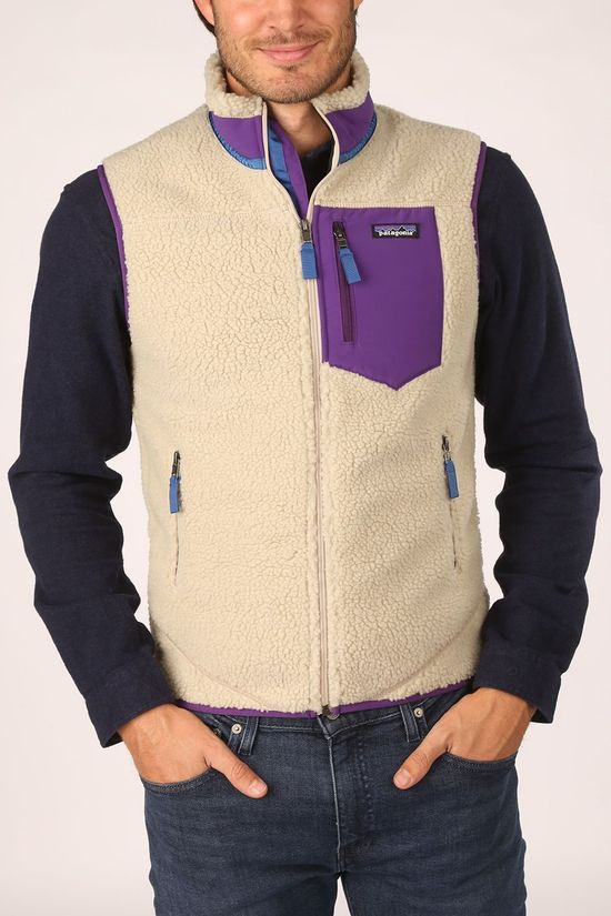 Patagonia Bodywarmer Classic Retro-X Ecru