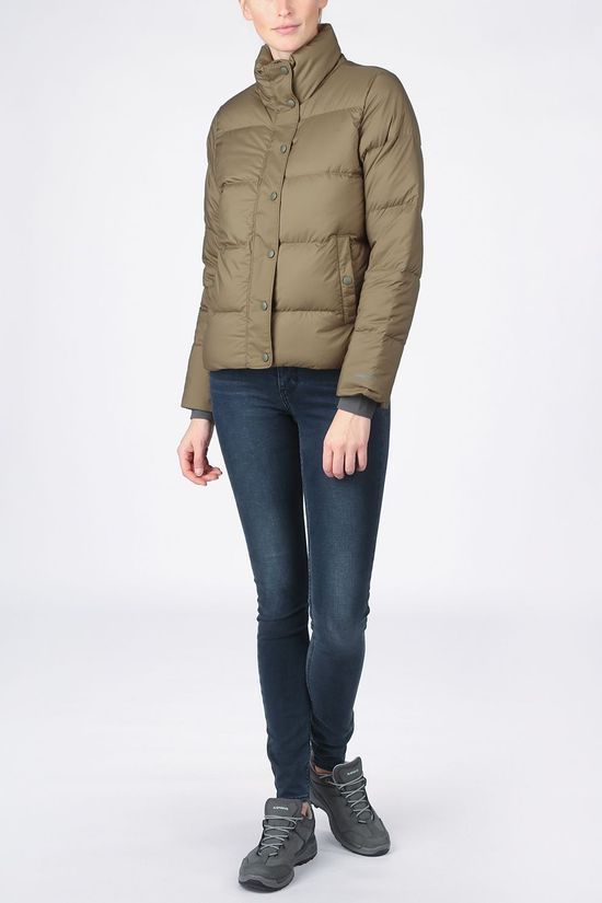 Patagonia Donsjas Silent Down mid khaki