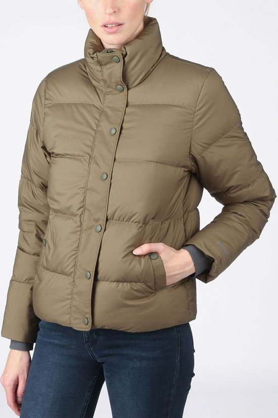 Patagonia Donsjas Silent Down mid khaki