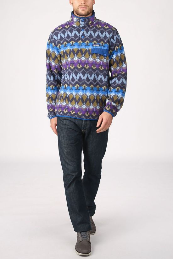 Patagonia Polaire Synchilla Lightweight Snap-T Blue/Assorted / Mixed