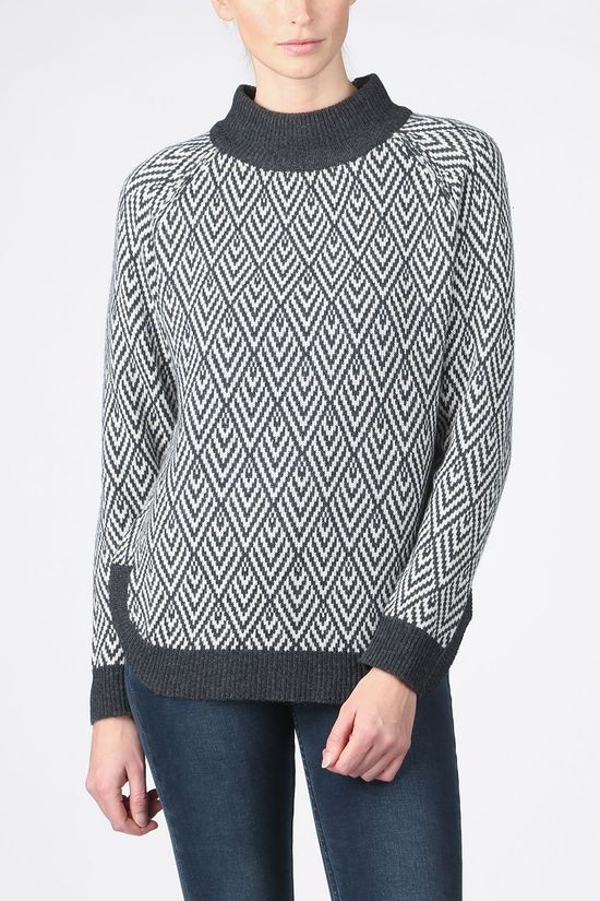 Sherpa Pull Hasri dark grey/white