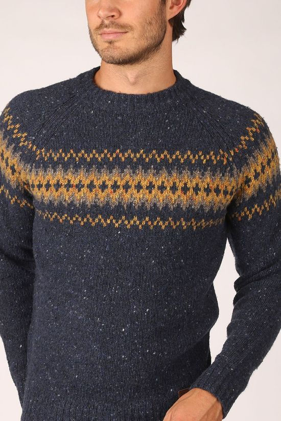 Sherpa Pull Dumji Crew dark blue