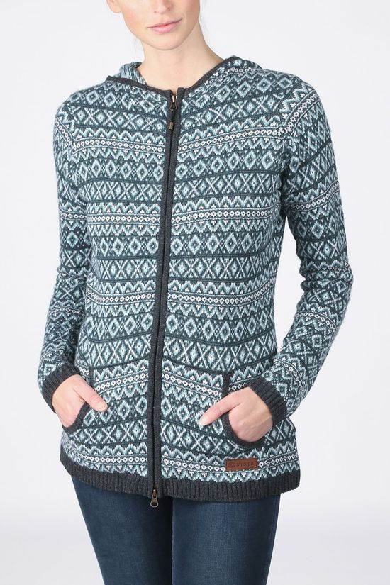 Sherpa Polaire Paro Hoodie Green/Assorted / Mixed