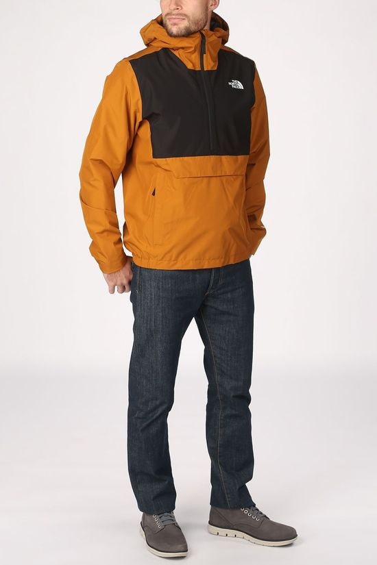 The North Face Jas Waterproof Fanorak Dark Yellow/Black