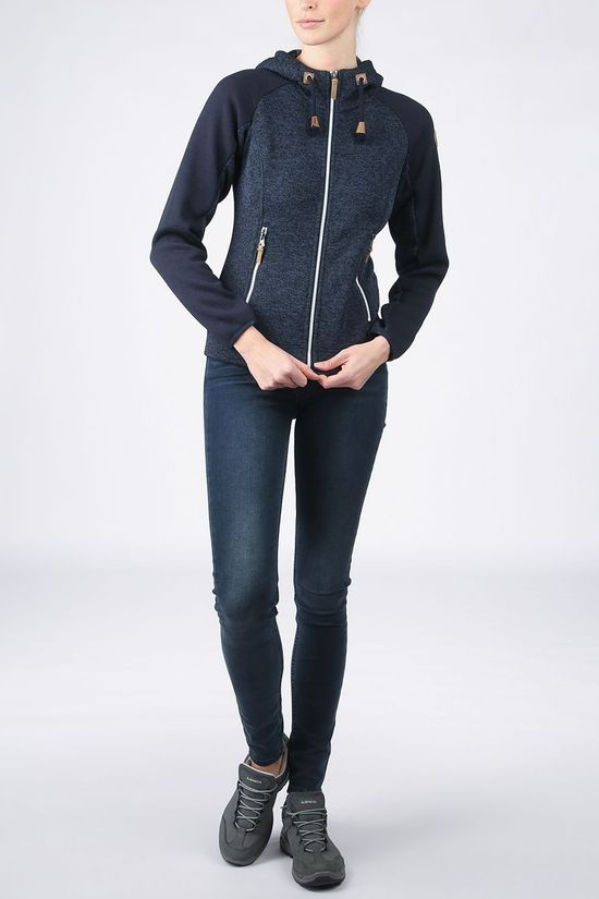 Icepeak Fleece Auburn Hooded Navy Blue