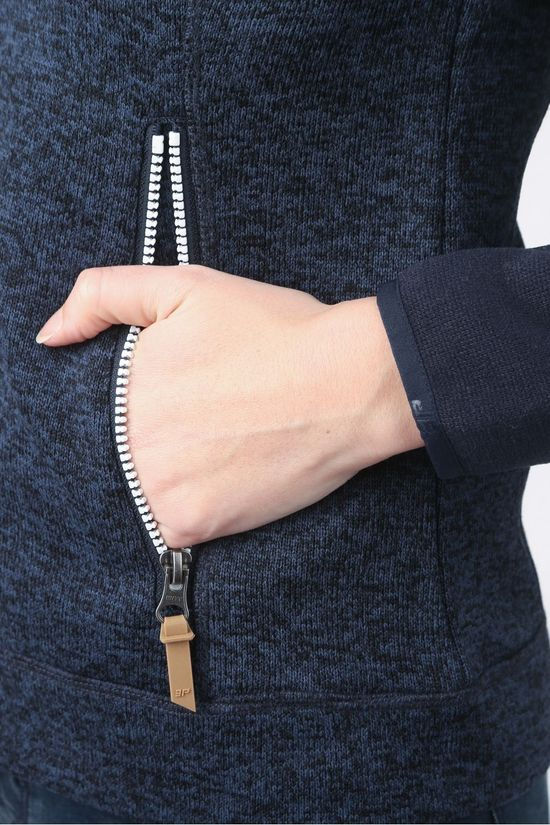 Icepeak Fleece Auburn Hooded Navy Blue