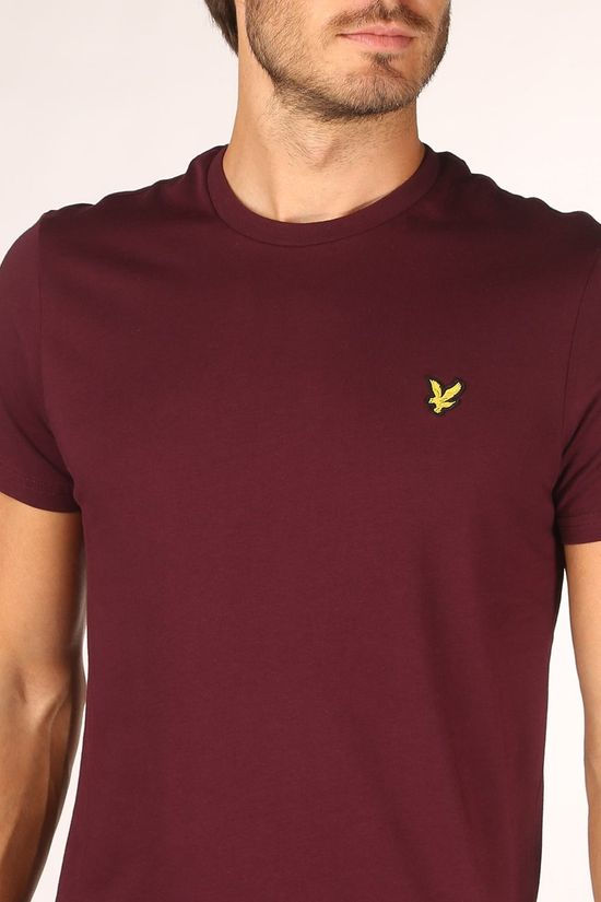Lyle & Scott T-Shirt 2002-Ts400V Bordeaux / Maroon