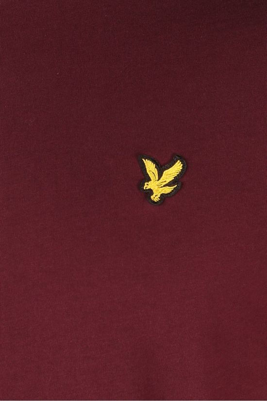 Lyle & Scott T-Shirt 2002-Ts400V Bordeaux / Maroon