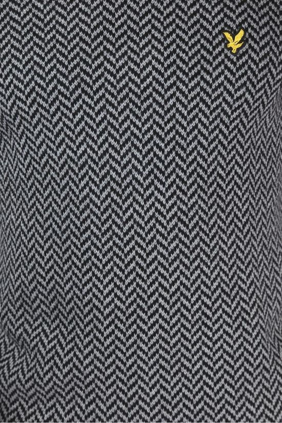 Lyle & Scott Pull 2002-Kn1353V Mid Grey/Black