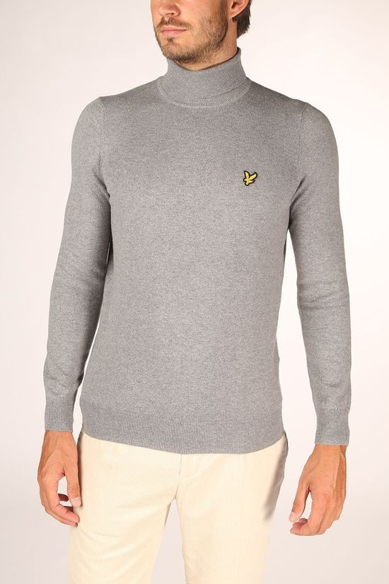 Lyle & Scott Trui 2002-Kn1020V mid grey
