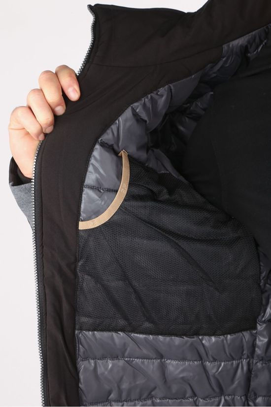 Icepeak Jas Alsdorf Softshell Black/Dark Grey Marle
