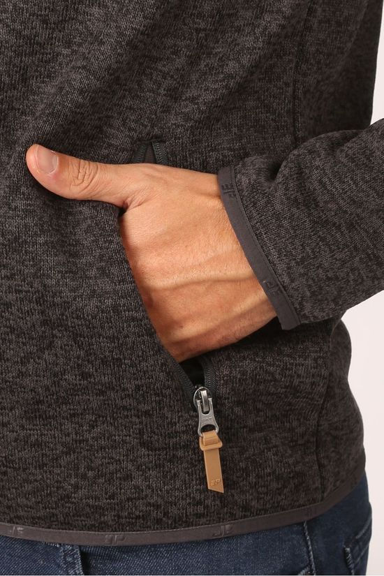 Icepeak Fleece Alberton Dark Grey/Light Grey Marle