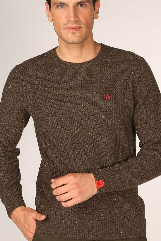 Antwrp Pull 2002-Bkw003 dark brown