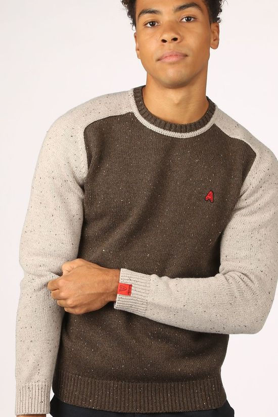Antwrp Pull 2002-Bkw008 Dark Brown/Sand Brown