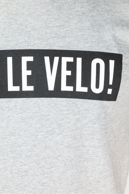 Vive le Velo T-Shirt T-Bigbox Light Grey Marle