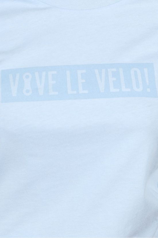 Vive le Velo T-Shirt T-Box light blue
