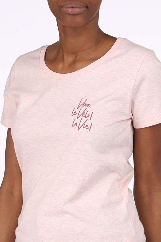 Vive le Velo T-Shirt T-Vvv light pink