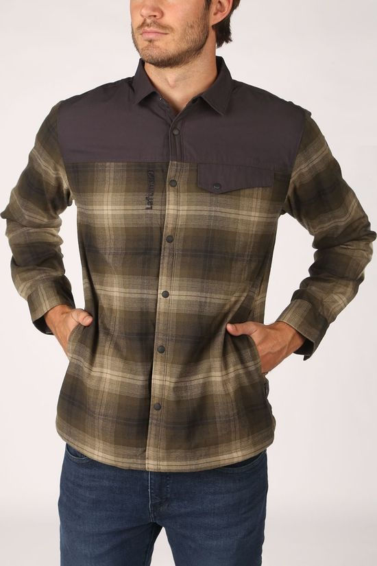 Lafuma Hemd Arkhale Warm dark khaki/mid khaki