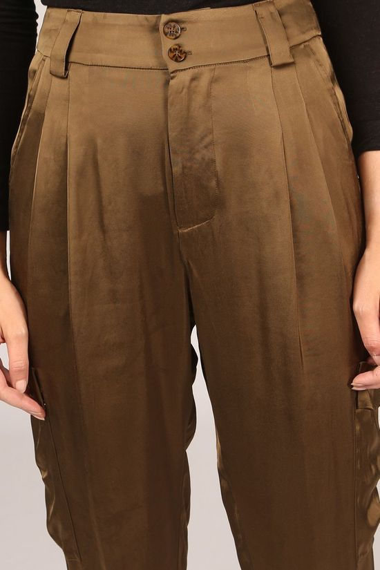 Scotch & Soda Broek 159082 dark khaki