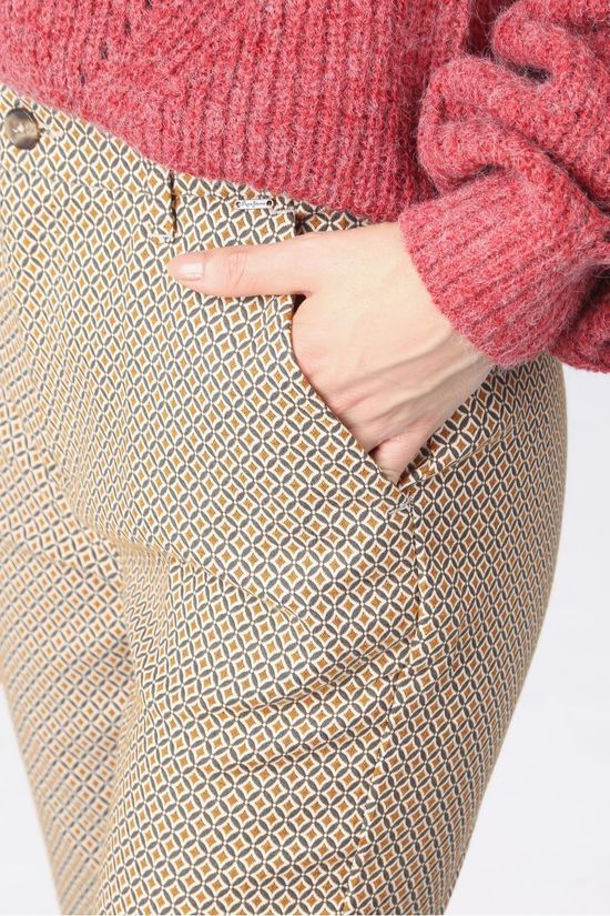 Pepe Jeans Pantalon Angie Sand Brown/Dark Yellow