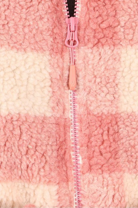 Ayacucho Polaire Jaipur Bomber ECDEV-3314 mid pink/white