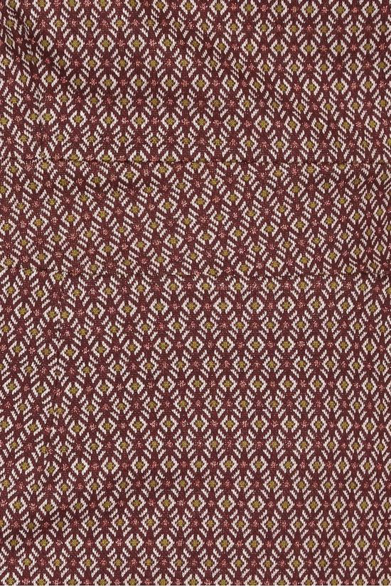 King Louie Robe Mona Conte Bordeaux / Maroon/Green