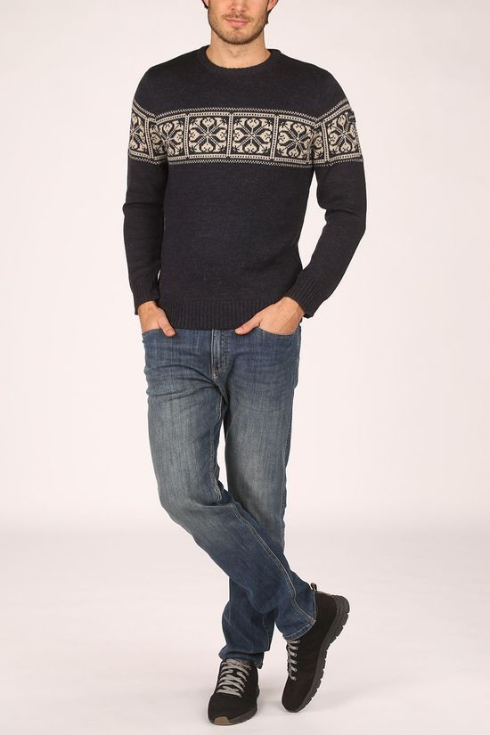 Ayacucho Pull Knight Sweater Navy Blue