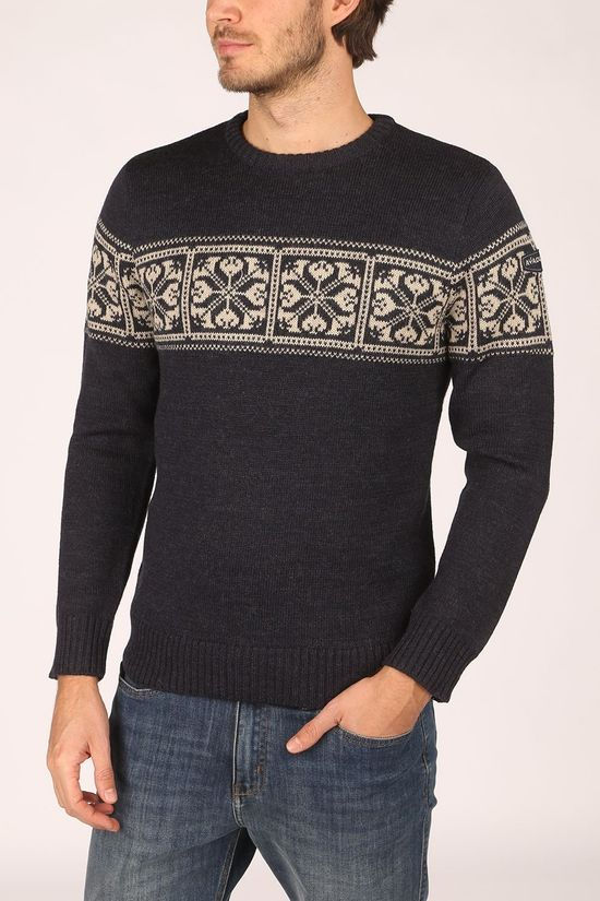 Ayacucho Pull Knight Sweater Navy Blue